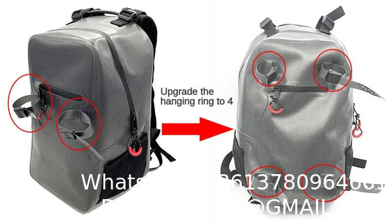 Waterproof Lure Rod Bag Multifunctional Fishing Gear Bag Outdoor Mountaineering Backpack Computer Bag Fishing Backpack
