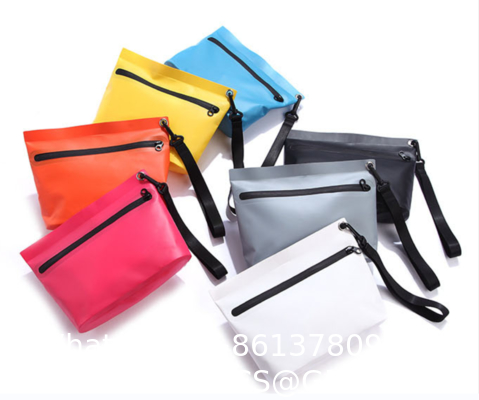 Zipper Waterproof Storage Bag Multi-Color Portable Waterproof Bag Waterproof Dry Bag Travel Handbag Pack Wash Sack Swimming Rafting Kayaking River Trekking Floating Boating Water Bags
