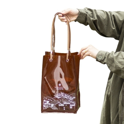 Vinyl beach totes handy bag, handle bag, should bag, Clear bag, Holographic Tote Bags, Iridescent Waterproof Top Handle Bag, Clear Jelly Totes Vocation Party Beach Bag