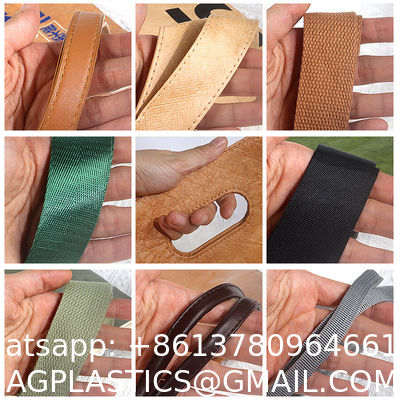 Recycle Untearable Durable Waterproof Eco-Friendly Punched Tote Tyvek Dupont Kraft Paper Shopping Handbag With Polyester Lining