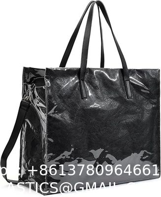 Sustainable Recyclable Tote Bag For Women, TPU Waterproof And Tyvek Paper Material Casual Shoulder Bag Handbag For Work, Travel, Gym