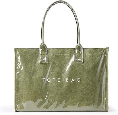 waterproof fashionable Customized Printed Dupont Paper Bag With Zipper Can Be Washed And Torn Not Break The Handbag Shoulder Crossbody Bag