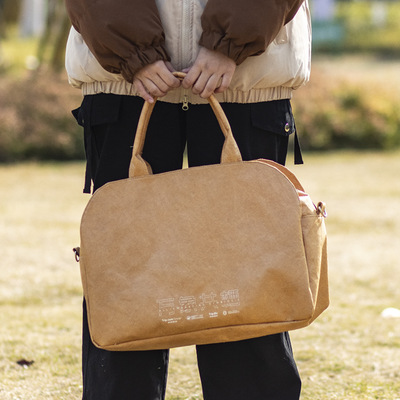 Washable Tyvek Kraft Paper Shopping Bag Print On Demand High Quality Products Accept Customization Dupont Paper Tote Bag Unique Design Suit Your Preferences