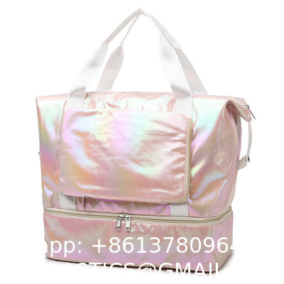 Colorful Unicorn Rainbow Tote Bag For Women, Large Shoulder Foldable Reusable Grocery Handbag For Shopping Picnic