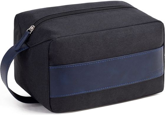 Sustainable Travel Toiletry Bag - Large Toiletry Bag For Men, Water Resistant Skincare Bag, Travel Bag For Toiletries