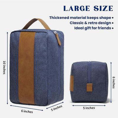 Sustainable Travel Toiletry Bag - Large Toiletry Bag For Men, Water Resistant Skincare Bag, Travel Bag For Toiletries