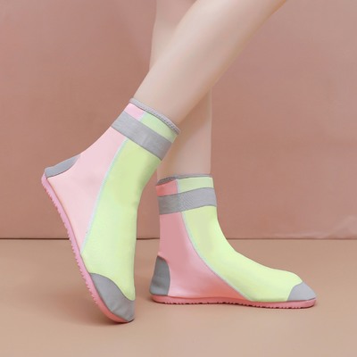 High-Top Parent-Child Children'S Adult Outdoor Creek Tracing Thickened Non-Slip Anti-Sand Wear-Resistant Beach Socks Shoe Covers Home Floor Shoes