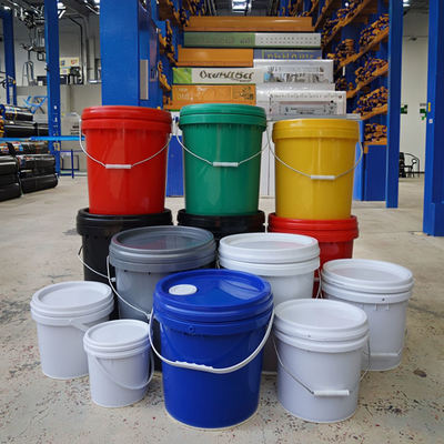 Gallon Bucket With Lid And Handle, Large Plastic Storage Paint Pail Brine, Fermenting For Beer, Wine Or Any Other Fermented Beverage Liter Round Plastic Bucket Thickened and Covered for Paint Engine