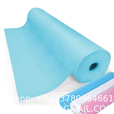 environmentally friendly, convenient, efficient, Hotel Home Beauty Room Use PP Non-Woven Beauty Massage Bed Sheets Disposable Waterproof Hospital Medical Bed Sheet Roll