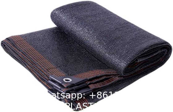 Wholesale HDPE Mono Green Agriculture Shade Tarps UV Treated Windbreaker Dump Truck Mesh For Outdoor Use Plain Style Mesh Tarp with Grommets, Resistant Garden Sun Shade Netting with Taped Edge