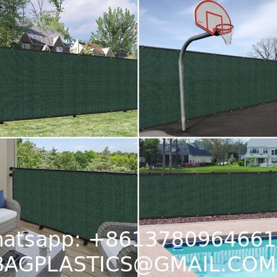Colorful plastic net, Colorful Privacy Fence Screen 6'X50' Heavy Duty Windscreen Fencing Mesh Fabric Shade Cover For Outdoor Wall Garden Yard Pool Deck, Green