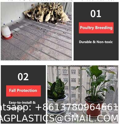 Chicken Wire Fencing Mesh Plastic With Zip Ties, 1.3×10FT Garden Netting For Moss Poles, Plastic Chicken Wire For Poultry Rabbit Fencing,Crafts,DIY - Black