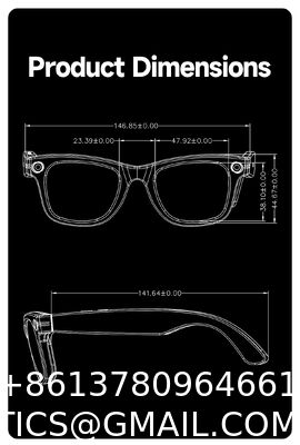 Ai Smart Glasses Bluetooth 5.4 With Translation For Men Women 160+Languages Color-Change Lens Power By Chat GPT Assistant Free App Translator Glasses Meeting,Driver,Travel