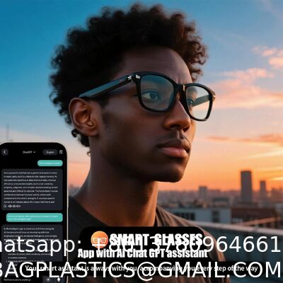 AI Smart Glasses For Men And Women With Chat GPT, Bluetooth Translation Glasses With 164 Languages And Color-Change Lens, Music Playback, Hands-Free Calls, UV & Blue Light Protection