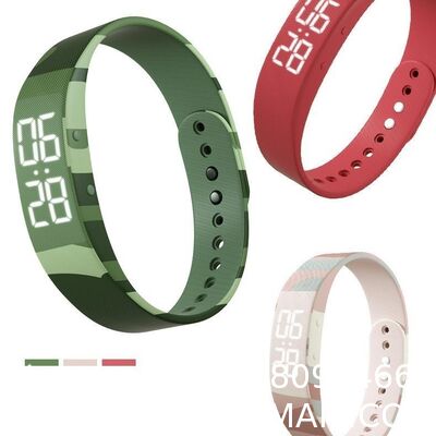 Manufacture Smart Bracelet Fitness Watch Alarm Clock Step Counter Smart Wristband Sport Sleep Monitor Smartband Vibrating Alarm Wristband Electric Clock Watch Shock Silent Sleeps Wrist Sleep Bracelet