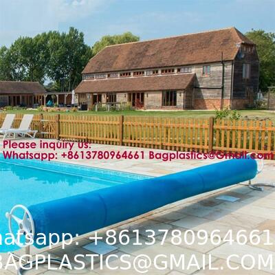 Bubble Foam Automatic Swimming Pool Solar Cover Bubble Swimming Pool Cover UV-Resistant Anti-Dust Solar Pool Cover For Seimming Pools Pool Blanket Above Ground Swimming Pool Solar Thermal Covers