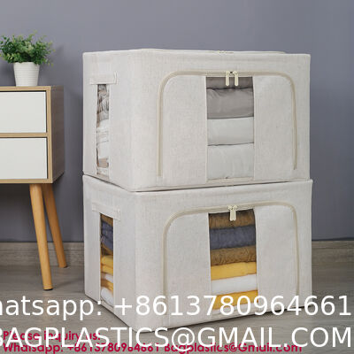 Clothes Storage Bags, 16 Gallon Storage Containers With Reinforced Handle, Sturdy Zipper, Closet Organizer For Blanket, Comforter, Pillow, Bedding