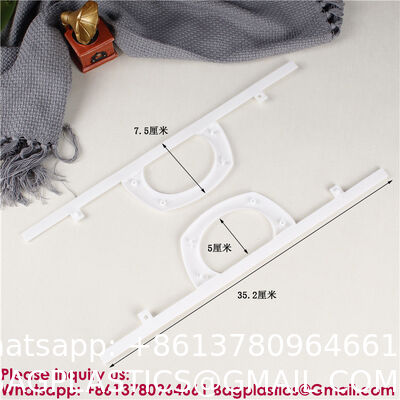 Hard Handle Hanger For Bag, Bag With Handle, Bag With Hanger, PLASTIC HANDLE PLASTIC HANGER HANDLE BAG HANGER BAG Wholesale Plastic Detachable Bag Handle Packaging Bag Handles Hanger Bags Accessories