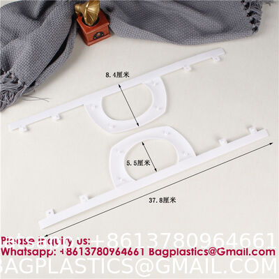 Hard Handle Hanger For Bag, Bag With Handle, Bag With Hanger, PLASTIC HANDLE PLASTIC HANGER HANDLE BAG HANGER BAG Wholesale Plastic Detachable Bag Handle Packaging Bag Handles Hanger Bags Accessories