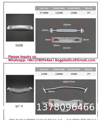 Fasten Handle For Milk Packaging Box Plastic Handle PP Transparent Plastic Carton Handy Handle, Handle For Box, Handle For Bag, Carrier Handle Handy, Lift Handle