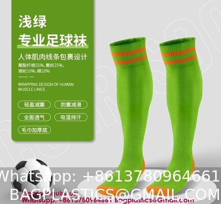 Cotton Soccer Socks Cushion Striped Baseball Uniform Boys World Cup Sock Toddler Girls Knee High Socks Mens Womens Knee High Striped Athletic Sports Softball Baseball Pack