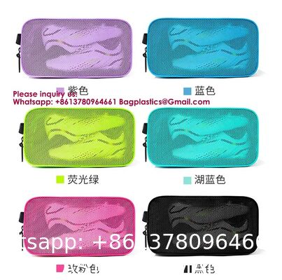 Shoe Bag For Travel, Water-Resistant Shoe Pouch For Gym, Odor-Resistant Soccer Cleats Bag For Sport Travel, Sneaker Bags, Waterproof Travel Shoe Bags with Zipper for Packing, Golf Shoe Dust Bags