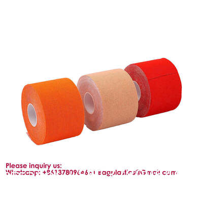 Kinesiology Tape Sports Bandage Medical Tapes Tape Kinesiology Tapes Sport Tapes Self-Adhesive Bandage Elastic Adhesive Bandage Elastic Bandage Medical Dressing Roll Wound Plaster Adhesive Patch