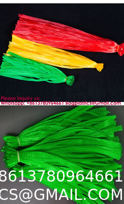 Vegetable net bag fruit vegetable storage bag Best Selling Vegetable And Fruit Packaging Mesh Bags Fruit Nut Packaging Plastic Netting Ginger Plastic Mesh Bags