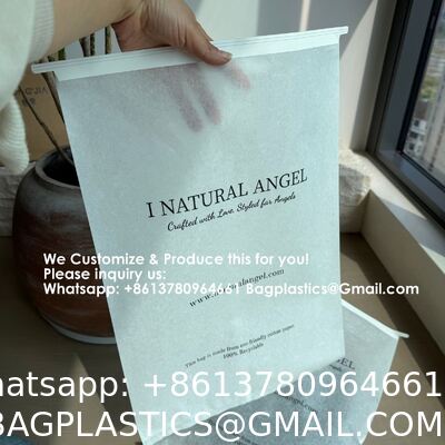 stencil tissue paper Bag, Stencil paper bag, Glassine Paper, Custom Printing Cotton Paper Biodegradable Compostable PLA Corn Starch CPE EVA Eco Friendly Zipper Garment Plastic Clothing Packaging Bag