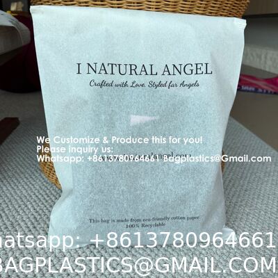 stencil tissue paper Bag, Stencil paper bag, Glassine Paper, Custom Printing Cotton Paper Biodegradable Compostable PLA Corn Starch CPE EVA Eco Friendly Zipper Garment Plastic Clothing Packaging Bag